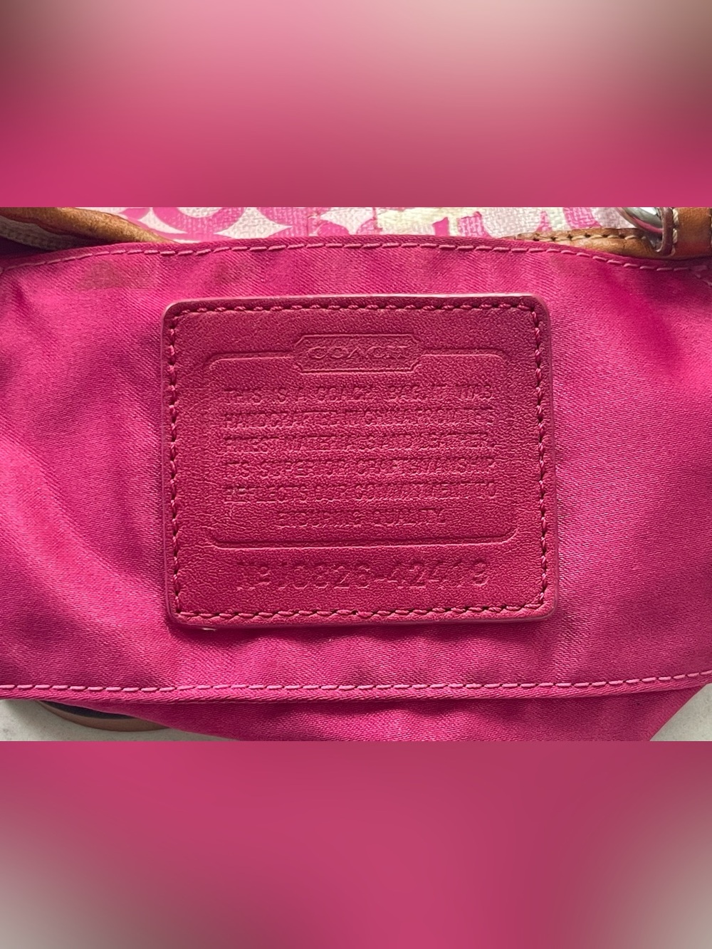Coach project bag bundle - Picture 14 of 16